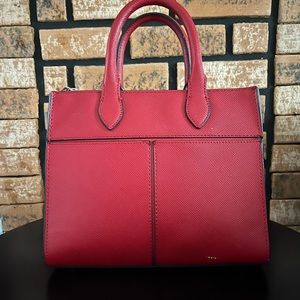 Red Zara hand bag
